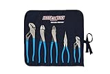 Channellock TOOL ROLL-52 Plier Set with Tool Roll, 5-Piece [並行輸入品]