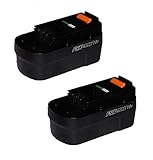 Black & Decker 18v 18 volt FS180BX (2 Pack) NiCad slide pack battery 90521616P by BLACK+DECKER [並行輸入