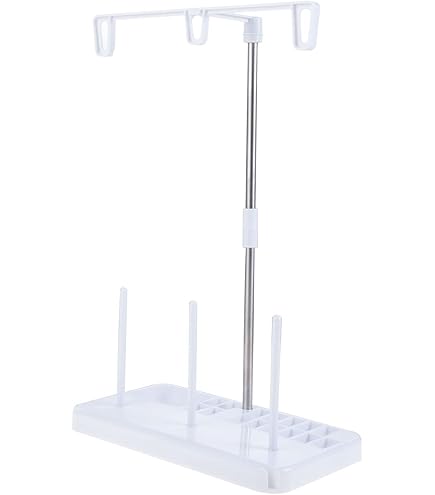 Amazon | MYmama 糸立てスタンド ミシン糸 ボビン 15個収納 組立て説明