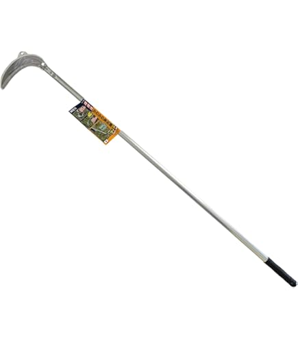 Amazon | 吉利 草刈鎌 刈払型 中厚 210mm 固い草 片手で振り回し