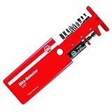 Wiha 71090 Bit Selector with Slotted Phillips and Hex 1/4-Inch Bits by Wiha