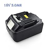 Flylinktech マキタ BL1830 18v 3.0AH 互換バッテリー 充電リチウムイオン電池 BL1840 BL1850 BL1860対応