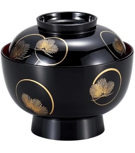 Amazon.co.jp: 特選漆器 大峰 御吸物椀 5客セット : ホーム＆キッチン