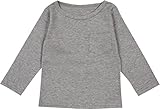(ポッケポッシュ)Pokke Poche 日本製 ベビーキッズ 長袖Tシャツ【2016-0029】95cm グレー