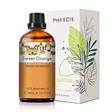 PHATOIL エッセンシャルオイル オレンジ アロマオイル 天然100% 精油 30ml プレゼント リラックス アロマ 加湿器・ディフューザー・アロマストーン用 芳香用