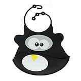 Tonsee ベビー キッズ ビブ 防水 かわいい カートゥーン やわらか 丈夫 ランチビブ お食事用 エプロン