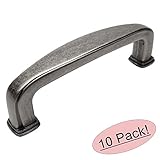 Cosmas ® 4389 WN風化ニッケルモダンキャビネットハードウェアハンドルプル – 3 "インチ( 76 mm )穴中心 – 10パック