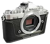 【日本正規販売店】 LIM'S Nikon Z fc 専用 イタリアンレザー カメラケース Classic Ver. Black ブラック メタルプレート 高級 本革 おしゃれ かっこいい ニコン Zfc ケース NK-ZFCCBK リムズ