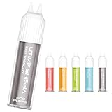 電子タバコ 使い捨て 3000回 吸引 可能 HiLIQ HiNIC UTIME SHISHA フレーバー5種 リキッド ベイプ VAPE スターターキット 本体 (ゼンタバコ 1本)