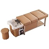 貯水シャンプーベッド理髪店美容室、ヘッドスパ水循環マッサージベッド、ペディキュア付きシャンプーベッド