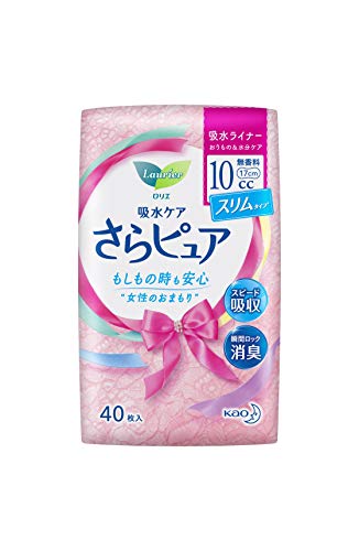 ロリエ さらピュア スリムタイプ 10cc 無香料 40コ入 ロリエ さらピュア スリムタイプ 10cc 無香料 40コ入