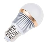 Lemonbest? LED Globe Bulb E27 base 3 watts Round LED Downlight flood Lamp Lighting Bulb Pure Cool wh