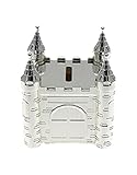 Lesser and Pavey - Little Treats Silver Plated Castle Money Box by Lesser and Pavey - Little Treats