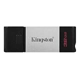 キングストン USBメモリ Type-C 32GB USB 3.2 gen1 USB 3.0 Type-C 最大転送速度 200MB/s DataTraveler80 DT80/32GB 5年保証
