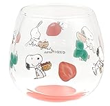 マリモクラフト SNOOPY スヌーピー ストロベリー ゆらゆらグラス ストロベリー SN Φ85×H90mm SPIK-249