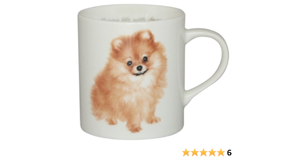 Amazon Co Jp わんコレ マグカップ ポメラニアン Wa M S ホーム キッチン