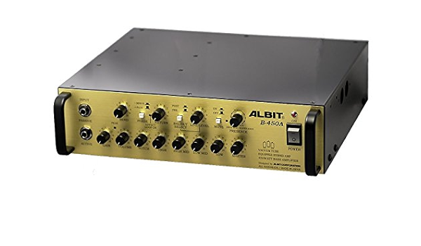 Amazon Albit アルビット B 450a 450wベース用アンプヘッド ベースヘッドアンプ 楽器