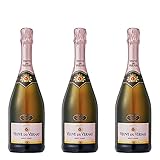 [3本まとめ買い] ヴーヴ・デュ・ヴェルネ ロゼ (Veuve du Vernay Rose) クリテール・ブリュット・ド・ブリュット フランス ロゼワイン 辛口 サンソー 750ml