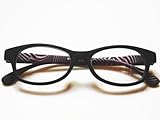 ダルトン(Dulton) Bonoxシリーズ 老眼鏡 リーディンググラス ブラックゼブラ 度数タイプ1.5 READING GLASSES BKZ 1.5 YGH55BKZ/1.5