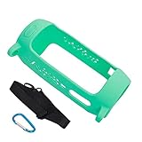 for JBL Pulse 4 Bluetooth スピーカー保護ケースカバー エストスピーカーシリコーンカバーポータブル保護ケース for JBL パルス 4 ワイヤレス Bluetooth スピーカーバッグ スピーカシリコン収納ケース ワイヤレスBluetoothスピーカー用 シリコーン保護スリーブ 落下防止 傷防止 ベルトとカラビナ付き (緑)