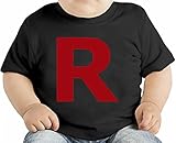 Team Rocket Logo オーガニックベビーTシャツ 12 - 18 Months