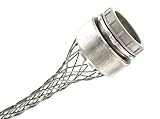 Leviton L7508 2-Inch, Straight, Male, Steel Body, Wide-Range Strain-Relief, 1.400, 1.750 Cord Range 