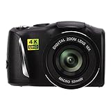 CD‑R3 4Kデジタルカメラ Ultra HD 48MP Vlogging Camcorder 16Xデジタルズーム IPS 3.2インチ画面 Youtubeライブブロードキャスト用のコンパクトな60FPSビデオウェブカメラ