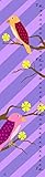 おもちゃ Green Leaf Art Growth Chart Birds on Purple [並行輸入品]