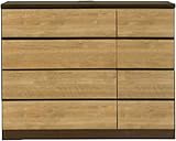 ローチェスト 洋タンス おしゃれ 幅120cm 高さ90cm 木製 シンプル/ナチュラル(NA)