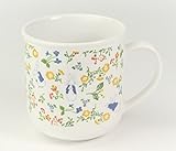 OGISO(オギソ) 強化磁器食器 ピーターラビット ナチュラルガーデン マグカップ(食洗機・レンジ対応)