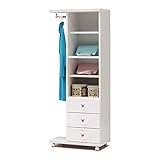 アルファタカバ ディズニー家具シリーズ セレクトミッキー 60cm幅ハンガーラック 取っ手ミッキーピンククリスタル