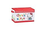 Hello kitty ハローキティ子供・ファブリック収納庫 (25L / レッド / LKT151R)