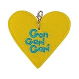 ゴンガリガリ ハートのチャーム/イエロー