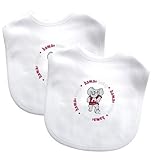 Baby Fanatic Team Color Bibs, University of Alabama, 2-Count by Baby Fanatic [並行輸入品]