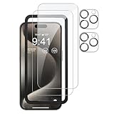 ガラスフィルム iphone15 pro max 用 強化ガラス フィルム スクリーンプロテクター 硬度９H 飛散防止 抗菌作用 液晶 全面