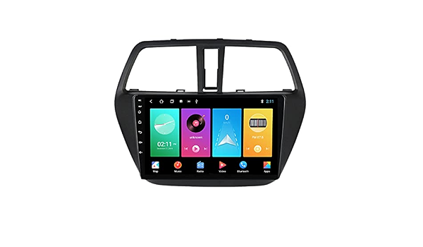 Amazon Co Jp 鈴木sクロス用2012 2016android 10 0 Autoradioステレオカーナビゲーション Bluetoothカープレイfm Amdspステアリングホイールコントロールリアカメラ冷却ファン M100s 4core 1 16g 車 バイク