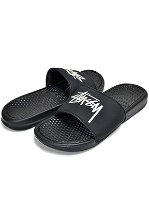 Amazon | [ナイキ] ベナッシ ステューシー BENASSI STUSSY black/sail 