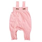 Cutelove　カーバーオール　ロンパース　ベルトパンツ　ぶかぶか　ニット　編み物　袖無し　男の子　女の子　ベビー　赤ちゃん　幼児　ベビー服　秋　春　可愛い　ファッション　素敵　カジュアル　普段着　