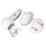 乳房増強ポンプ乳房マッサージルーブリケーター電気マッサージ器美容器拡大腕、腹部、背中、臀部、臀部、脚（白）に適用される美容ケアマッサージ