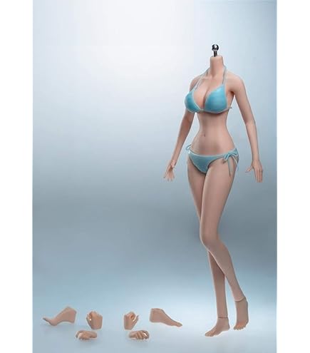 Amazon | TBLeague 1/6フィギュア 二次元少女 素体、ヘッド ビキニ