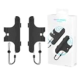 PhyiFlbey Switch 2 Joyc on対応リストストラップ Switch 2用 ストラップ【Switch 2対応】ジョイコン ストラップ – 2パック ストラップ 交換用パーツ アクセサリー Joy Con Jo yC on用コントローラー用 switch用 アクセサリー（黒）