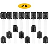 GAGAKU(ガガク) 引き出しロック 扉 ロック 赤ちゃん ブラック 開き戸 ひきだし ストッパー 8本入り