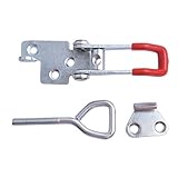 Baosity 全2タイプ ラッチ型 固定具 トグルクランプ 炭素鋼 4001/4002 クリップ ロックスタイル - スタイル4002