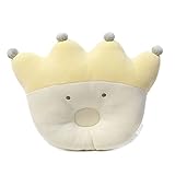 KEMAN 新生児用の枕　ベビー枕　可愛い枕　王冠まくら　絶壁防止枕　ベビードーナツまくら (王冠)