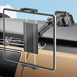 Kolasels タブレットホルダー ipad 車載ホルダー 車 ダッシュボード フロントガラス 用 吸盤式 タブレット スタンド タブレットほるだー車 運転席 360度回転 自由調節 伸縮アーム 簡単取付 転落防止 防振 日本語説明書付き 4-13インチタブレット対応 iPad Pro 12.9 11 10.9 10.5 10.2 9.7, iPad Air、mini iPhone 15など