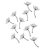 umbra ウォールデコレーション PLUFF WALL DECOR 9PC(プルッフ ウォールデコ 9PC) ブラック 2470140040