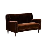 arne ミニソファー 2人掛け キッズソファ 布張り chateau 2P V-1015 ディープブラウン