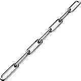 強力 ステンレスチェーン SUS304 ビクターチェーン 鎖 雑用チェーン ペット 侵入防止 飼育 DIY 固定2mm 3mm 4mm 5mm (4mm 10m)