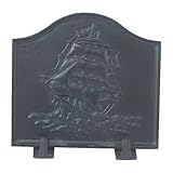 ブラック鋳鉄出荷Fireback – 22 x 24インチ