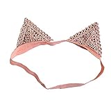 Baobaoキュートベビーキッド女の子猫耳ヘアバンドヘッドバンドHeadwearヘアアクセサリー US サイズ: S カラー: ピンク